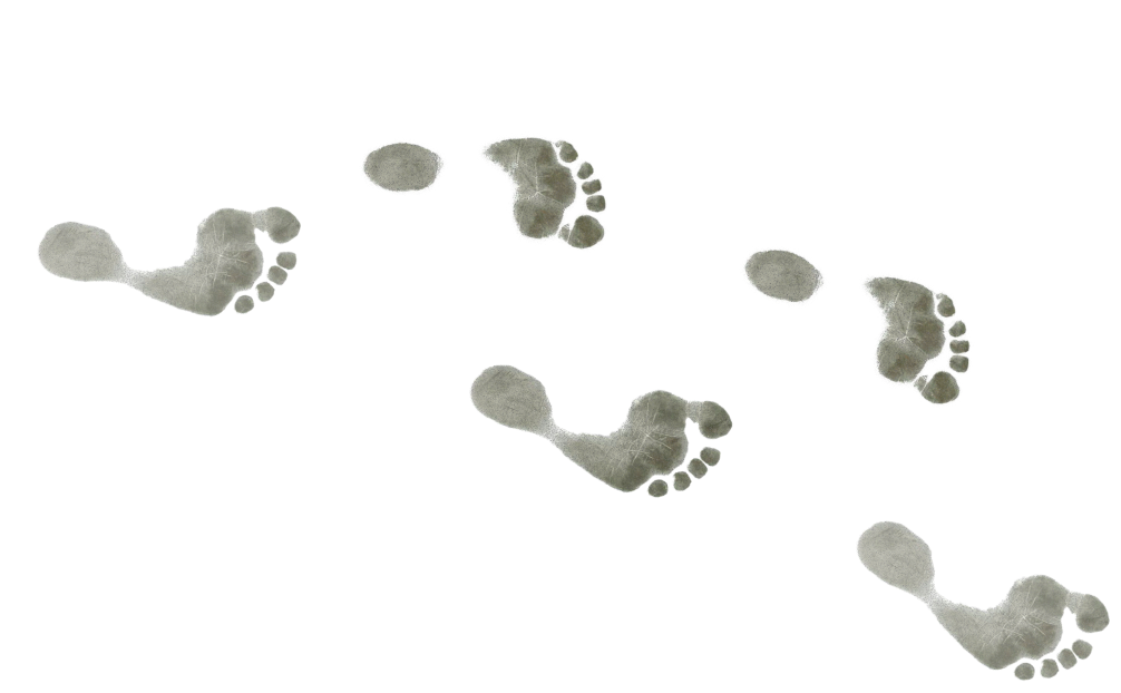 footsteps